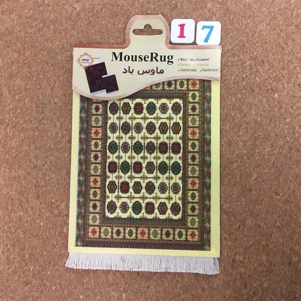 Elektroniktrade Mini gewebte Teppichmatte im Retro-Stil Mauspad elektroniktrade Switzerland
