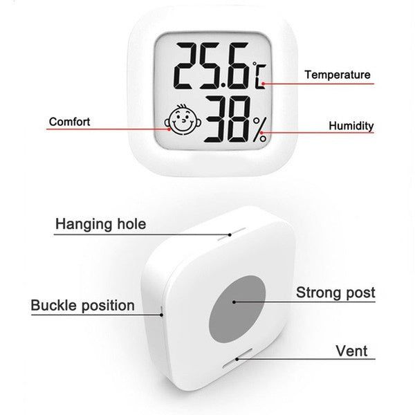 Elektroniktrade Mini-LCD-Digital-Thermometer Hygrometer Innenraum elektroniktrade Switzerland