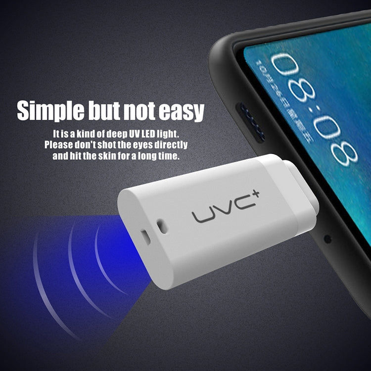 Elektroniktrade Portabler Smartphone UV-Desinfektion Adapter/Keim Töter für iPhone & Android elektroniktrade Switzerland
