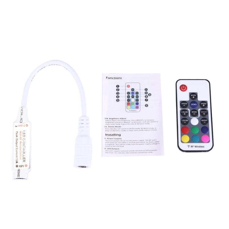 Elektroniktrade RGB-LED-Controller mit Fernbedienung für RGB-LED-Lichtleiste Elektroniktrade Switzerland
