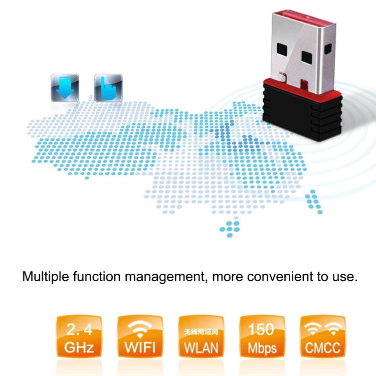 Elektroniktrade RTL8188 150Mbps 2.4GHz USB 2.0 WiFi USB Adapter Elektroniktrade Switzerland