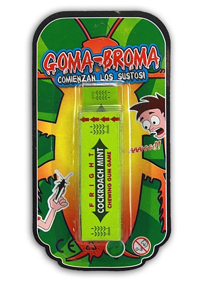 Elektroniktrade Schock- und Scherz Kaugummi für Kinder auf Karte ca 15x8cm Elektroniktrade Switzerland