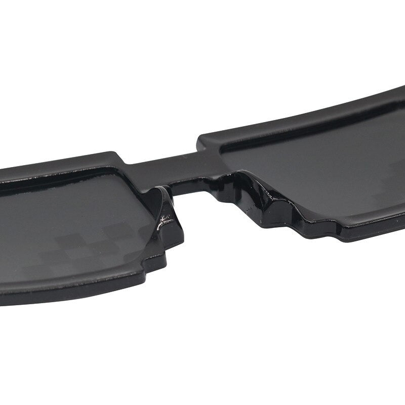 Elektroniktrade Sonnenbrille Pixel Mosaik Brille Thug Life für Männer / Frauen - Schwarz Elektroniktrade Switzerland