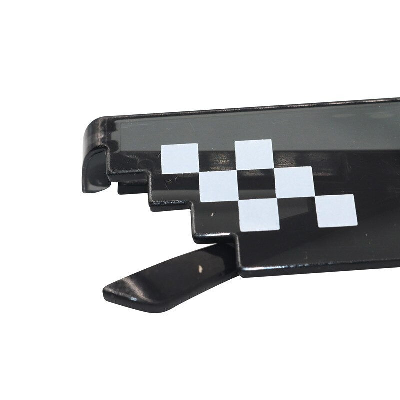 Elektroniktrade Sonnenbrille Pixel Mosaik Brille Thug Life für Männer / Frauen - Schwarz Elektroniktrade Switzerland