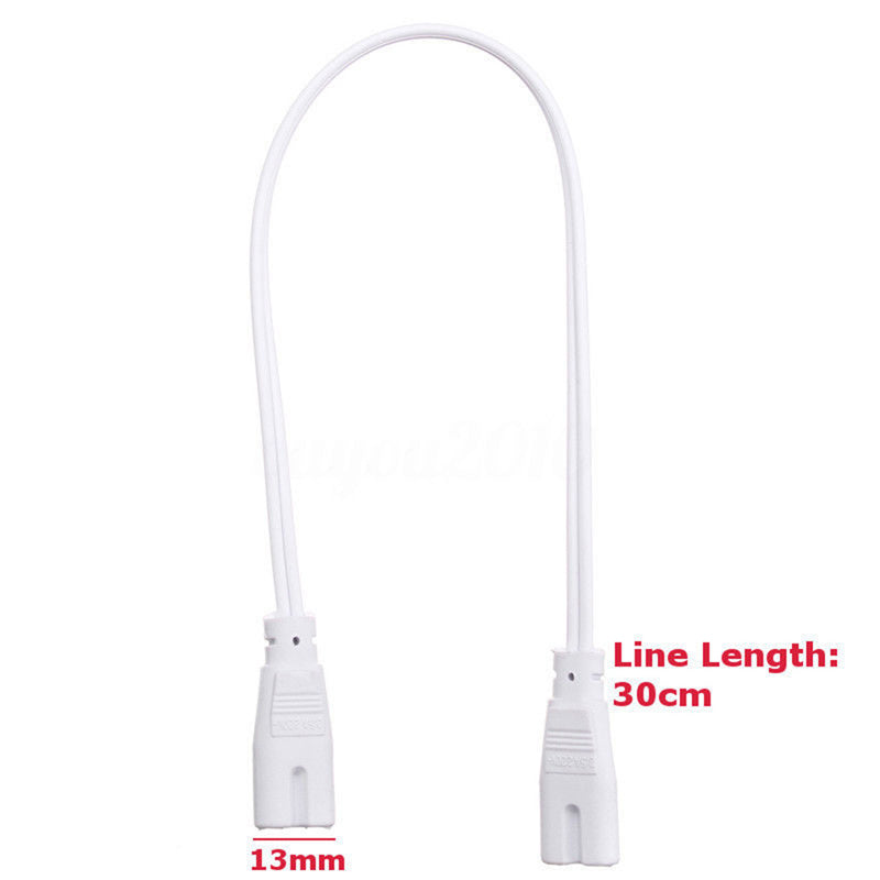 Elektroniktrade T4/T5/T8 2 Pol Anschlusskabel für Led Systeme 30cm Elektroniktrade Switzerland