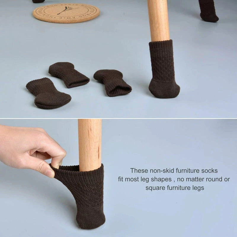 Elektroniktrade Tisch Fuß Socken / Stuhl Socken 8x5cm 4er Set Elektroniktrade Switzerland