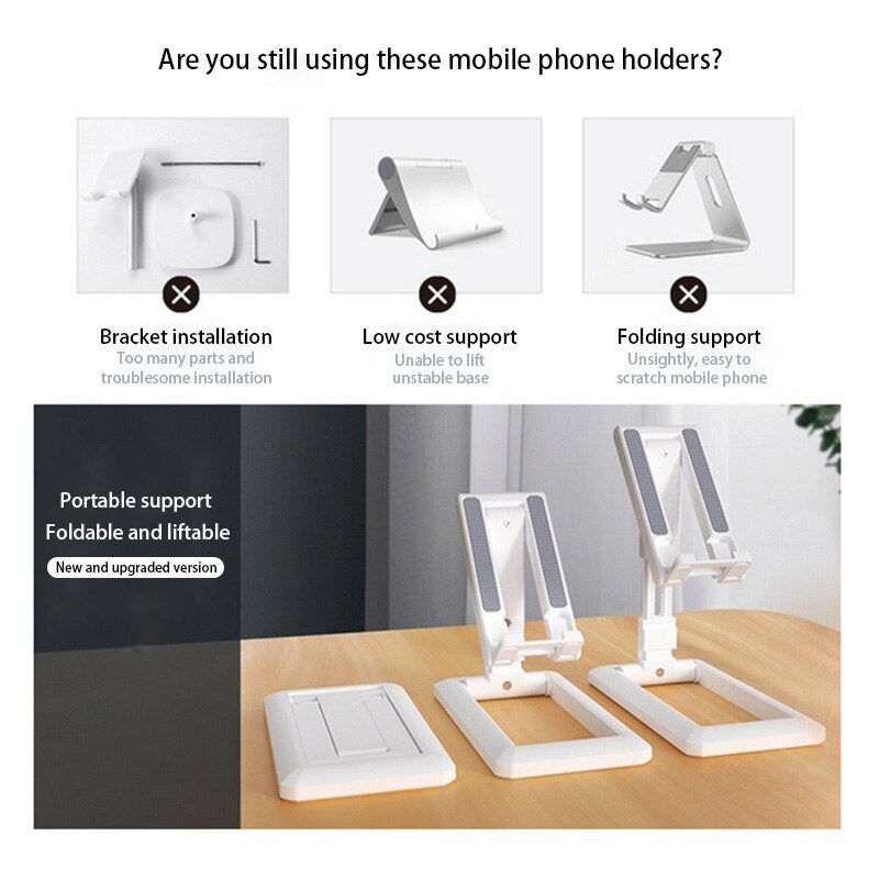 Elektroniktrade Trag & Faltbarer Halter für Smartphones Elektroniktrade Switzerland