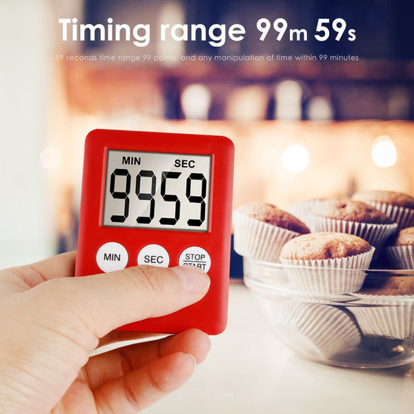 Elektroniktrade Ultradünne Mini-LCD-Digitalanzeige Küchentimer Elektroniktrade Switzerland