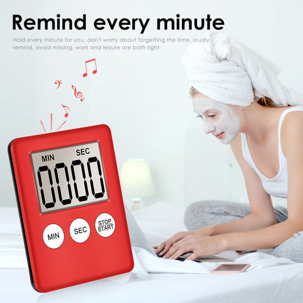 Elektroniktrade Ultradünne Mini-LCD-Digitalanzeige Küchentimer Elektroniktrade Switzerland