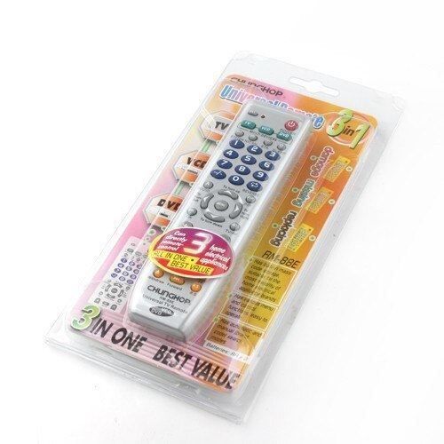 Elektroniktrade Universal Fernbedienung 3 in 1 für TV/VC Elektroniktrade Switzerland