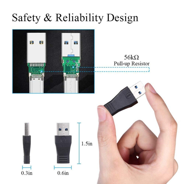 Elektroniktrade USB 3.0-Stecker auf USB-C / Typ C 3.1-Buchse Adapter Elektroniktrade Switzerland