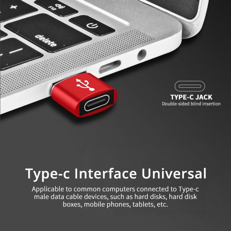 Elektroniktrade USB-C / Typ-C-Buchse auf USB-Stecker Adapter aus Alu Elektroniktrade Switzerland