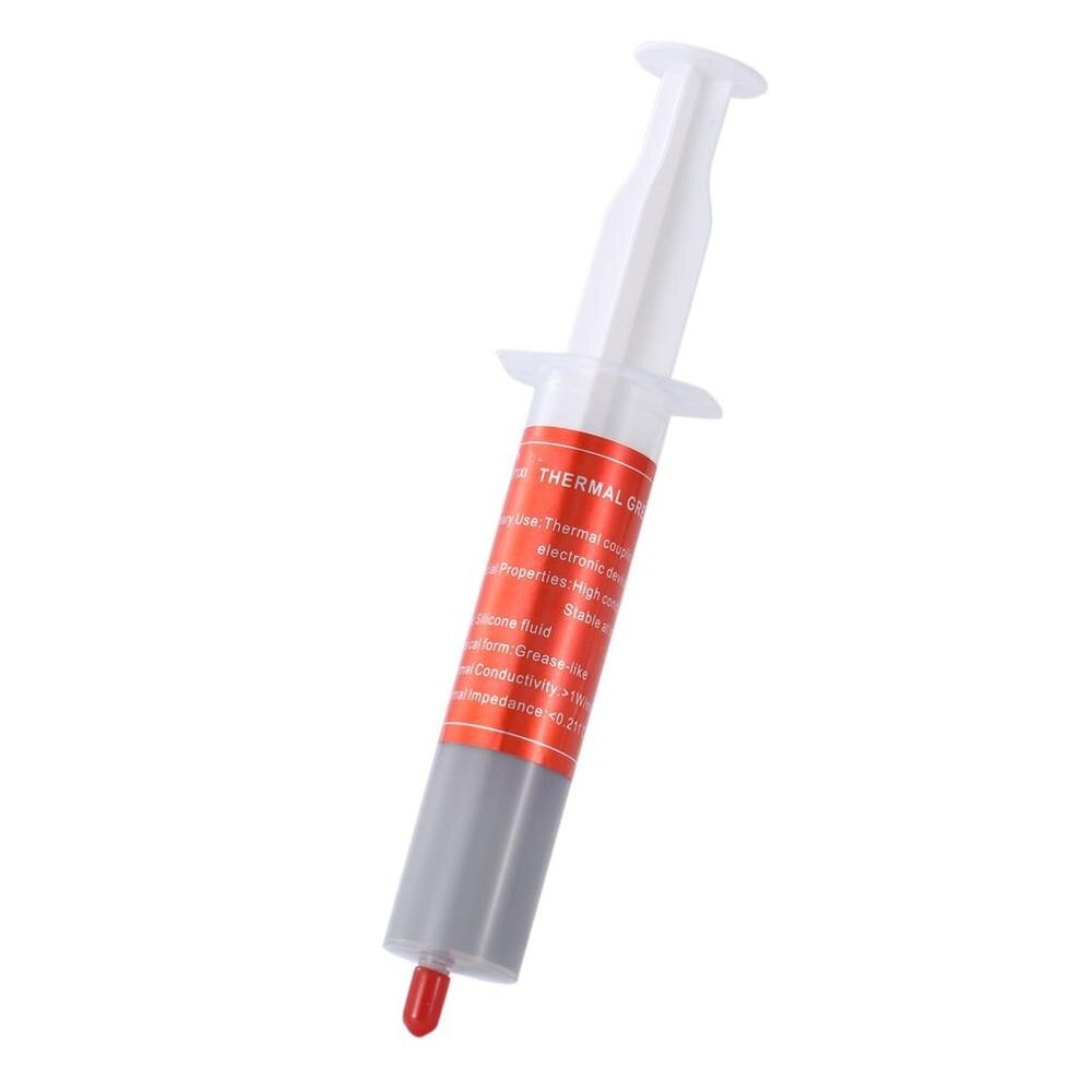 Elektroniktrade Wärmeleitpaste, Metalloxydpulver Grau, 30ml-Spritze elektroniktrade Switzerland