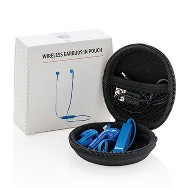 Elektroniktrade Wireless Bluetooth Kopfhörer in Blau, 3-teilig mit 60 cm TPE-Kabel, XD Collection Elektroniktrade Switzerland