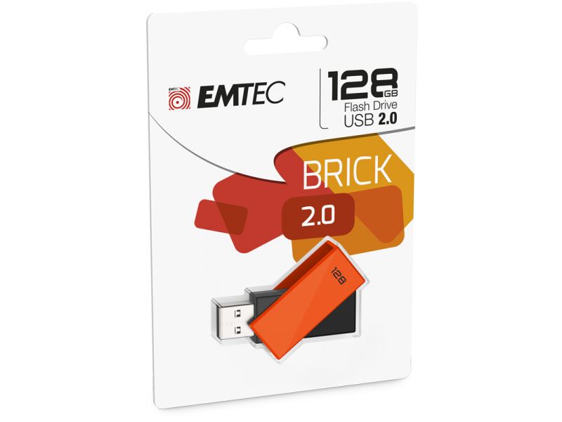 EMTEC USB FlashDrive 128GB EMTEC C350 Brick Elektroniktrade Switzerland