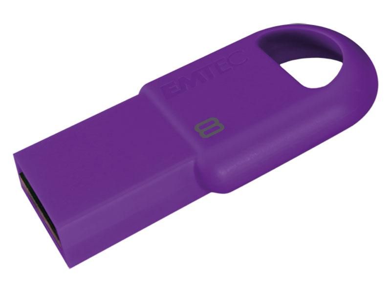 EMTEC USB FlashDrive 8GB EMTEC D250 Mini (Lila) elektroniktrade Switzerland