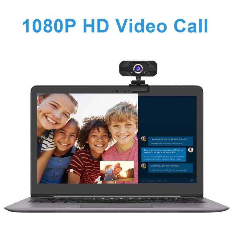 eTrade HD 1080P Webcam Eingebautes Mikrofon Intelligente Webkamera Elektroniktrade Switzerland
