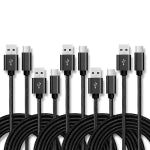 eTrade USB-C Nylon geflochtenes Daten & Ladekabel 2m Lang Elektroniktrade Switzerland
