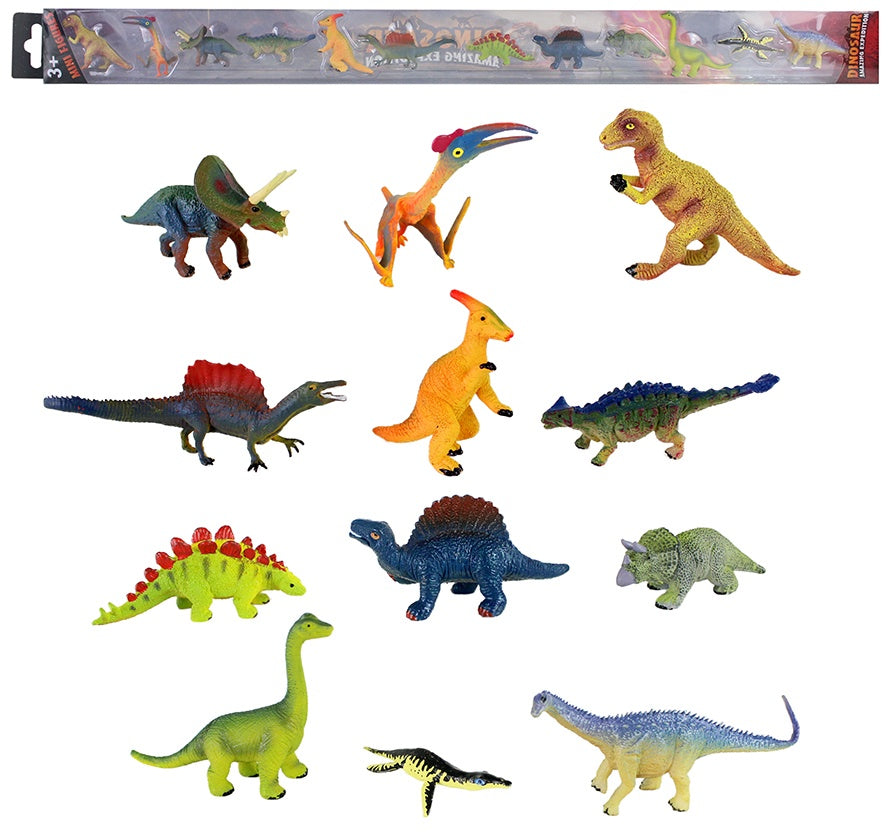 Dinosaurier 12 fach sortiert in Schachtel | #Elektroniktrade.ch#