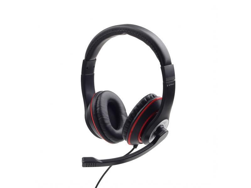 Gembird Gembird Stereo-Headset MHS-03-BKRD Elektroniktrade Switzerland