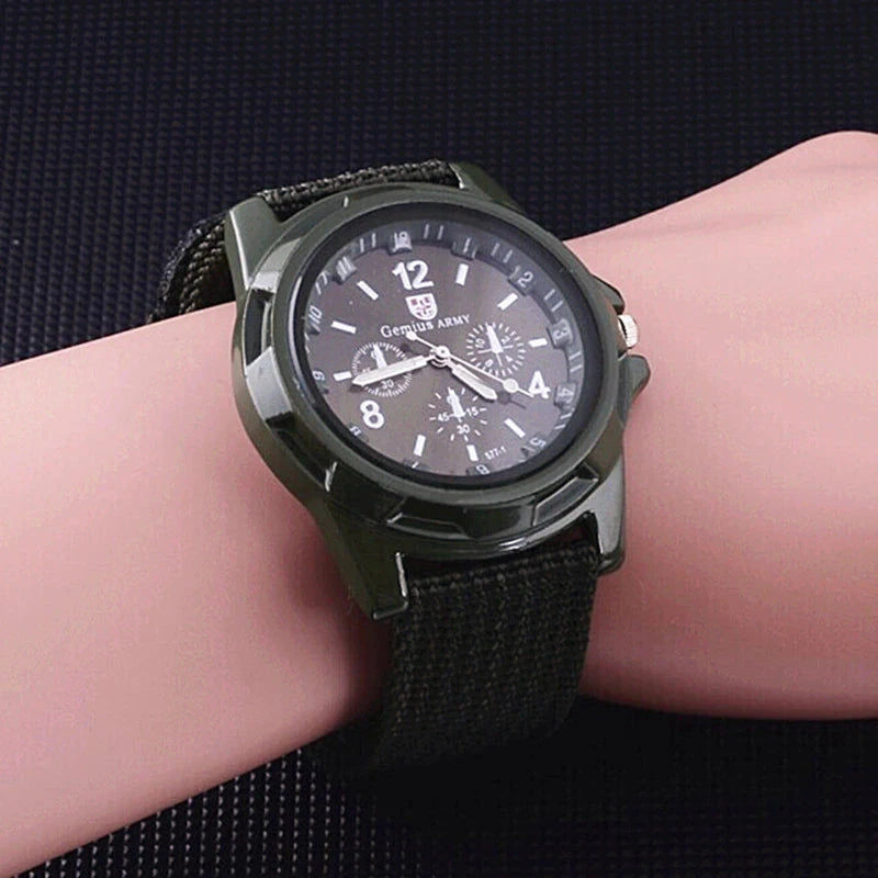 Gemius Army Männer Armee Style Armbanduhr Nylon Elektroniktrade Switzerland