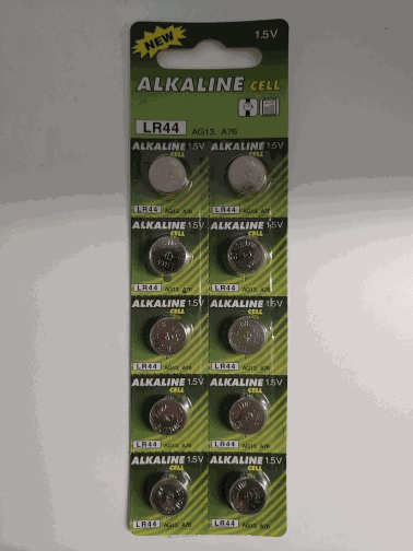 Goobay Batterie Knopfzelle Alkali (Mangan AG13, LR44, A76) 10 Stück Elektroniktrade Switzerland