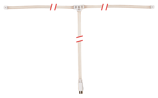 Goobay Goobay 68850 1,8m UKW-Wurfantenne mit Koax-Kupplung Elektroniktrade Switzerland