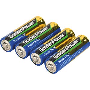 GP Power GPOWER AL 4xAA Alkaline Batterie, AA (Mignon) Elektroniktrade Switzerland