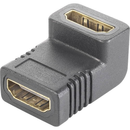 HDMI Adapter [1x HDMI-Buchse - 1x HDMI-Buchse] 90° nach oben gewinkelt | #Elektroniktrade.ch#