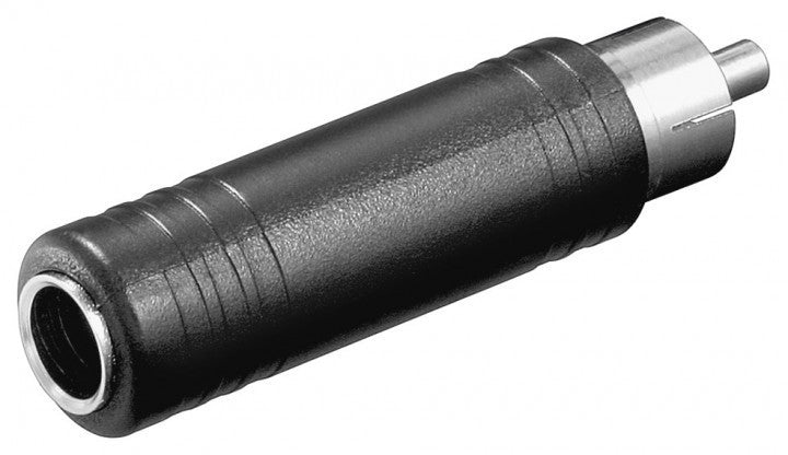 Adapter Cinch Stecker Klinke 6,3 mm mono