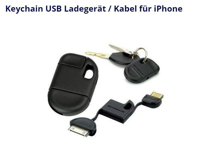 Keychain USB Ladegerät / Kabel für iPhone | #Elektroniktrade.ch#