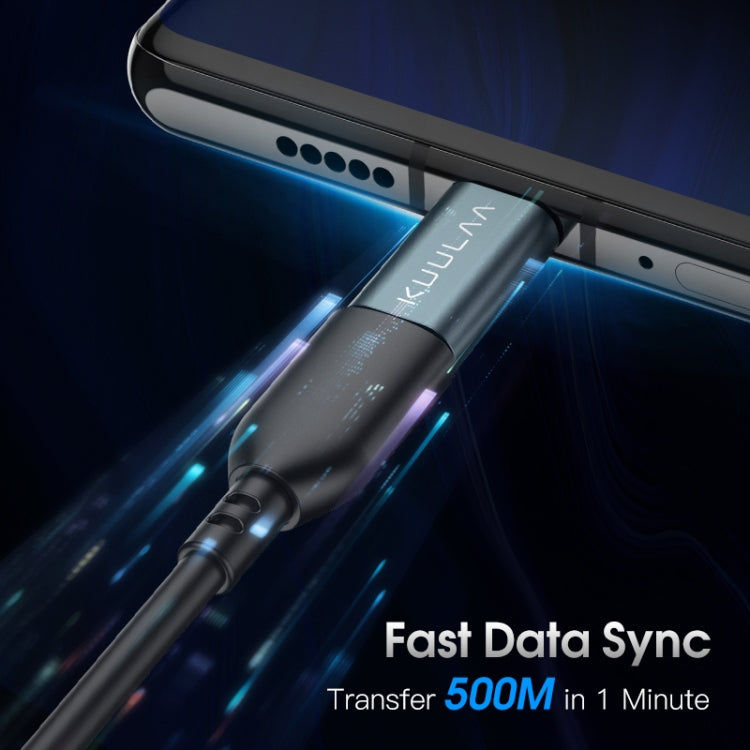 KUULAA KUULAA Micro USB zu Typ C / USB-C Adapter (Marineblau) Elektroniktrade Switzerland