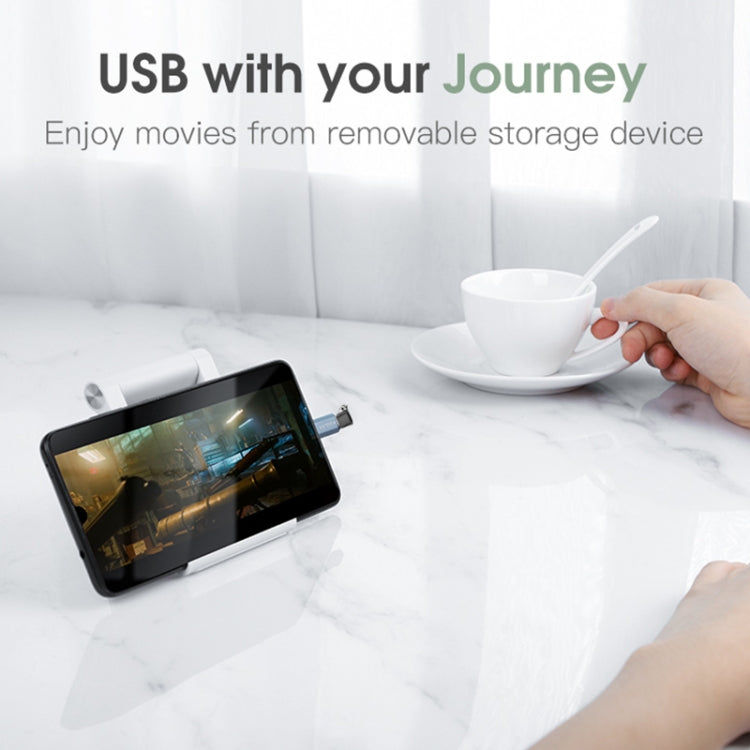 KUULAA KUULAA Micro USB zu Typ C / USB-C Adapter (Marineblau) Elektroniktrade Switzerland