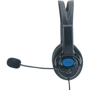 manhattan MANHATTAN 179317 Headset, Klinke, Stereo Elektroniktrade Switzerland