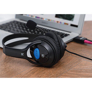manhattan MANHATTAN 179317 Headset, Klinke, Stereo Elektroniktrade Switzerland