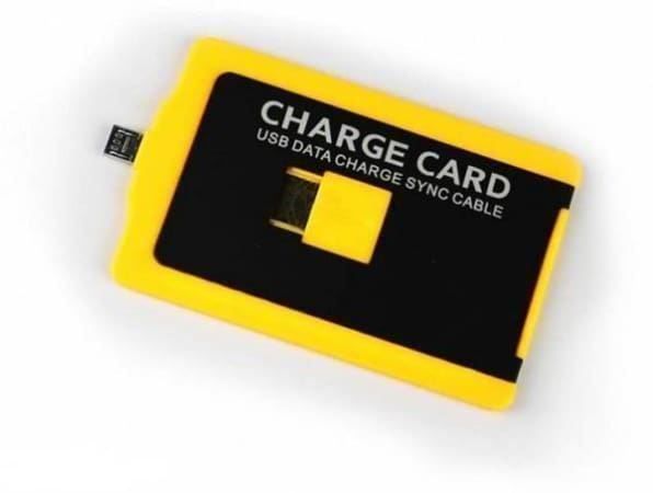 MicroUSB Ladekabel in Kreditkarten Grösse | #Elektroniktrade.ch#