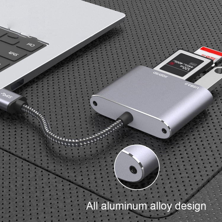 Onten 3 in 1 USB3.0 an USB / XQD / SD-Kartenleser Elektroniktrade Switzerland