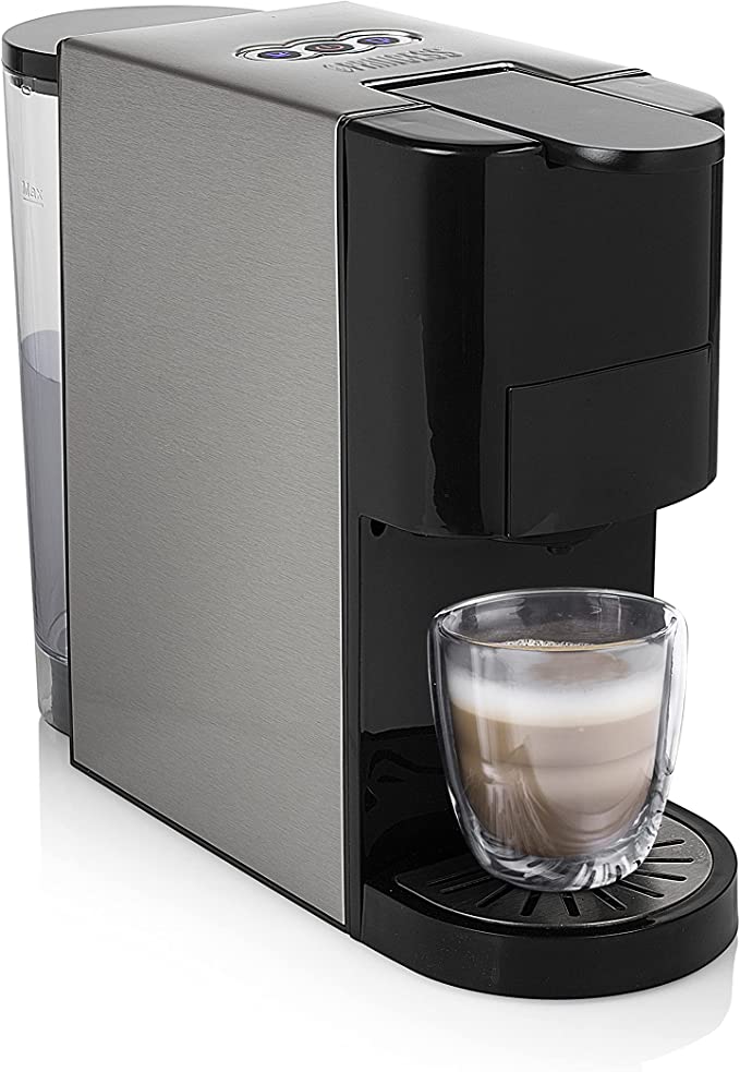 Princess Princess Multikapsel-Kaffeemaschine 4-in-1 – 1450 Watt Elektroniktrade Switzerland