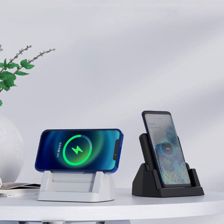 QAFAB 15W Wireless Ladegerät für iPhones & Android Geräte. inkl. Adapter USB-C/Lightning/MicroUSB Elektroniktrade Switzerland