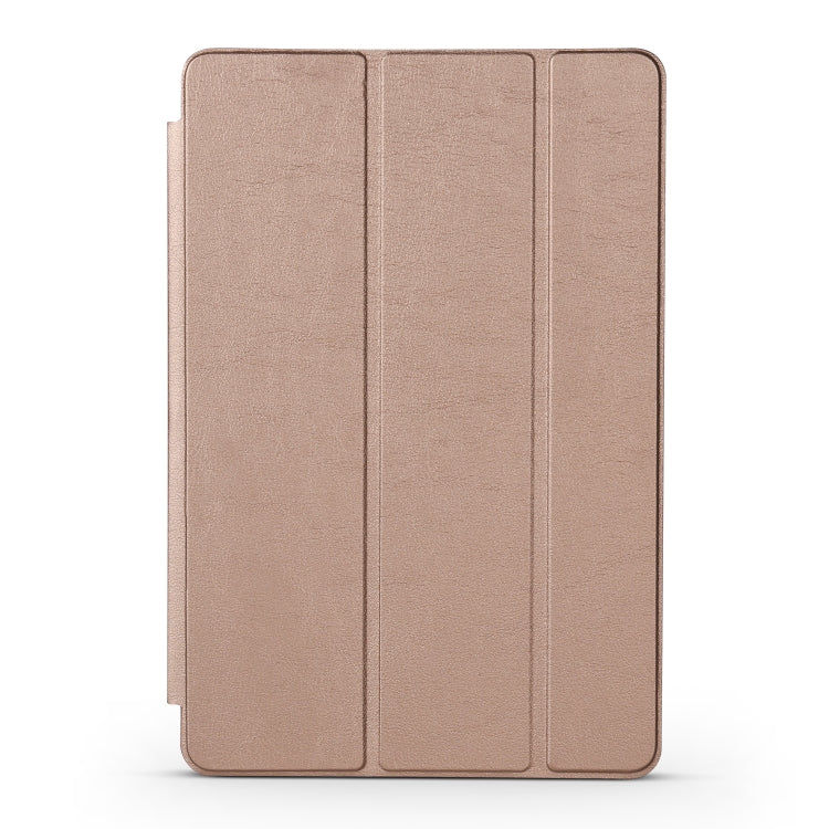 Samsung Rindsleder Textur Horizontal Flip Ledertasche für Galaxy Tab S5E 10.5 T720 / T725, mit Halter (Gold) Elektroniktrade Switzerland