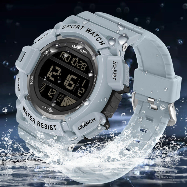 SANDA Sanda 2106 Sport Armbanduhr mit LED Digitalanzeige Elektroniktrade Switzerland