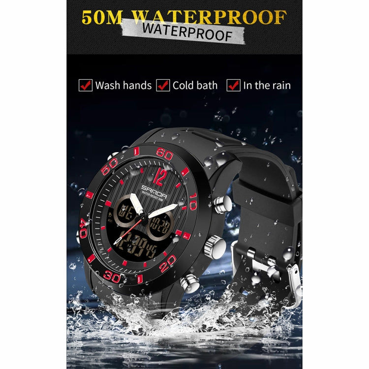 SANDA Sanda 3106 Dual Digital Display Männer Outdoor Sport Uhr Elektroniktrade Switzerland