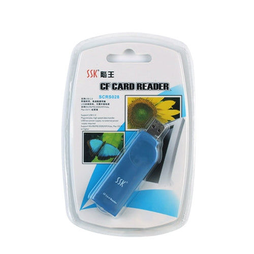 SSK USB 2.0 Externer Kartenleser für CF-Karten / MD Elektroniktrade Switzerland