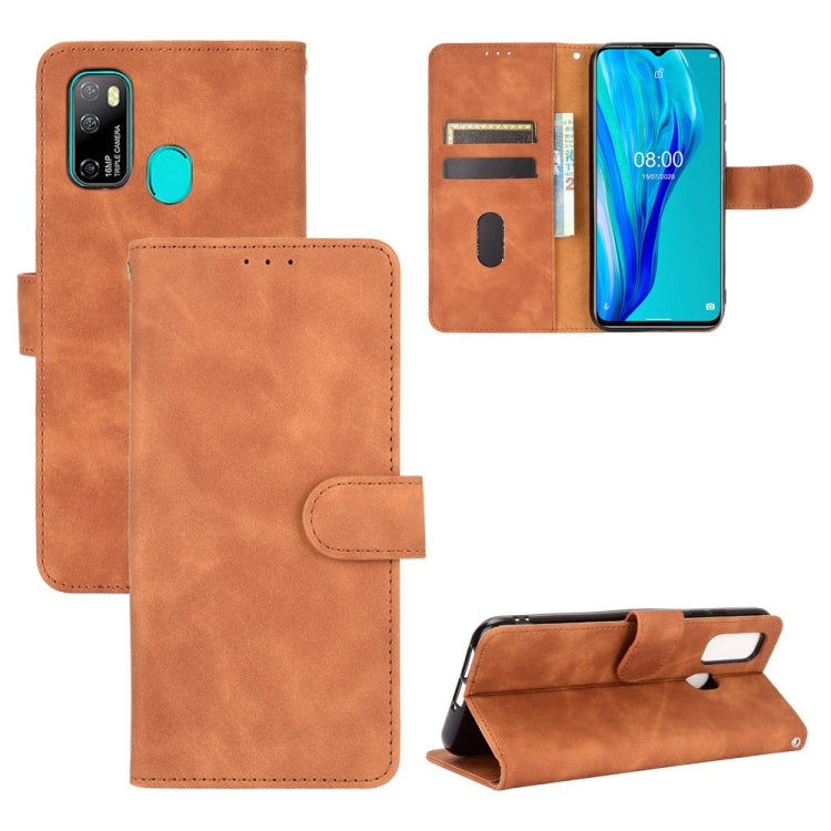 Ulefone Für Ulefone Note 9P Vollfarbiges Hautgefühl Magnetische Schnalle Horizontale Flip-Kalb-Textur PU-Ledertasche mit Halter & Kartenfächern & Brieftasche (Braun) Elektroniktrade Switzerland