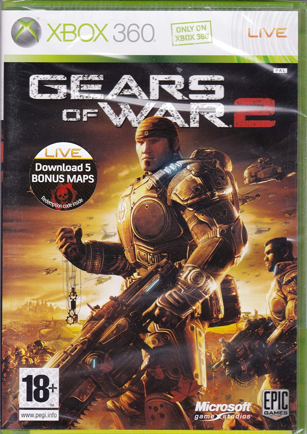 XBOX XBOX 360 Game Gears Of War 2 Elektroniktrade Switzerland