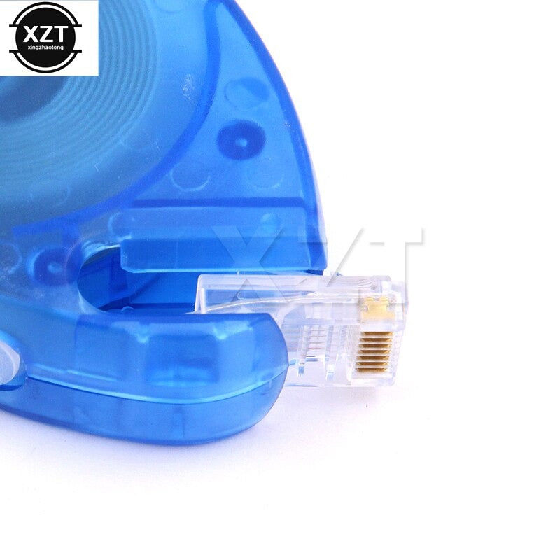 XZT 2,5 M Netzwerkabel Automatisch Aufroller RJ45 Elektroniktrade Switzerland