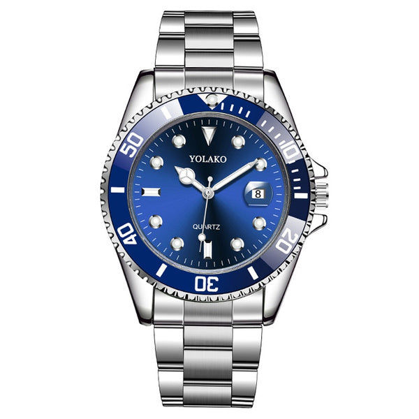 YOLAKO Herren-Armbanduhren im neuen Stil - Blau/Grün/Rot/Schwarz Elektroniktrade Switzerland